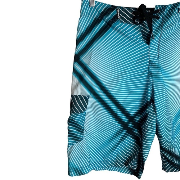 Hurley Men’s Board Shorts Black Blue  Swim - Picture 8 of 8